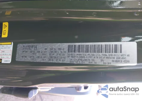 2020 Jeep Wrangler Unlimited Rubicon 4X4 z USA, uszkodzony, nr VIN 1C4HJXFN0LW309173